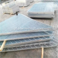 Piso / plataforma de aço galvanizado de prata da barra de aço